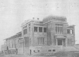 Edificio principal en 1924